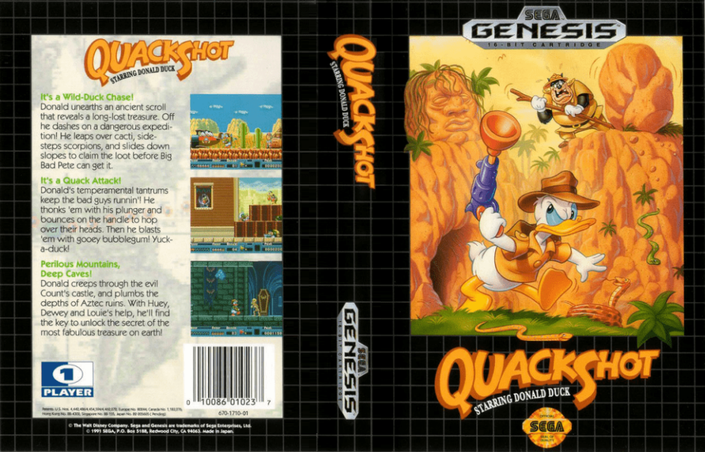 QuackShot Starring Donald Duck